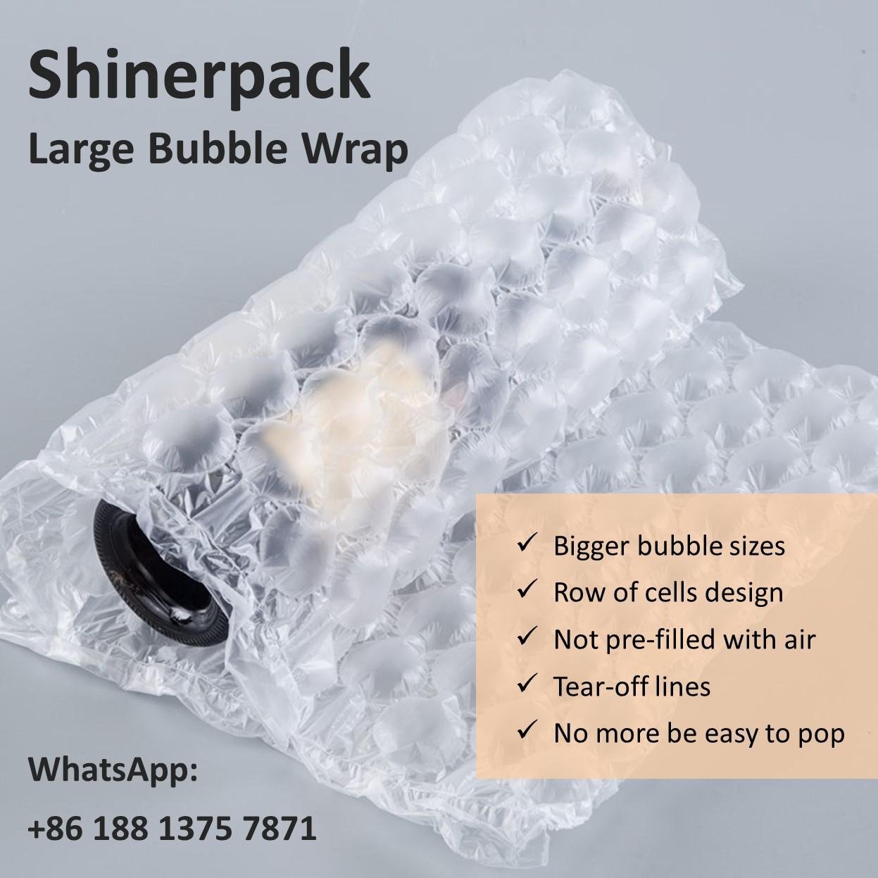Shockproof Air Bubble Cushion Film Wrap Roll (Length: 300 Meters, width: 40cm) 4