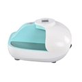 Smooth Metal Plate Infrared Heating Electric Foot Massage Machine ik 92-037 2