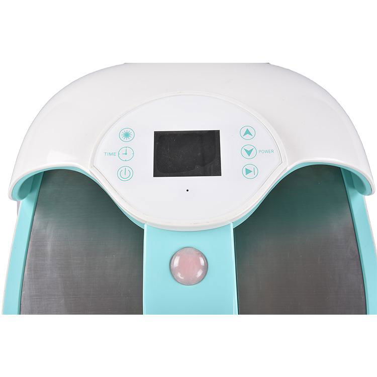 Smooth Metal Plate Infrared Heating Electric Foot Massage Machine ik 92-037 3