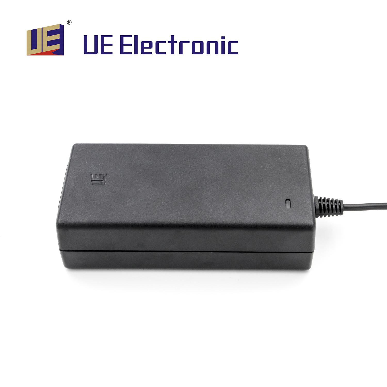 Factory wholesale 65 watts IP22 medical adapter black desktop power adapter  4