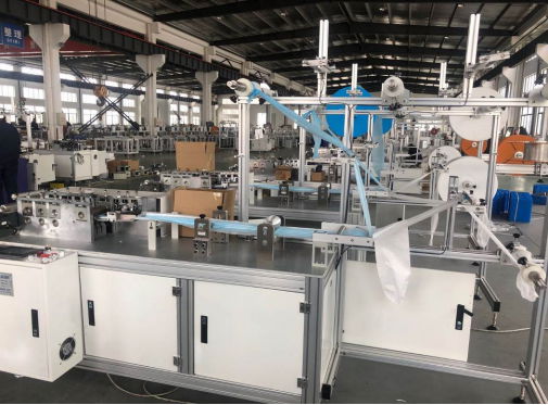 Automatic mask machine disposable mask production line 3