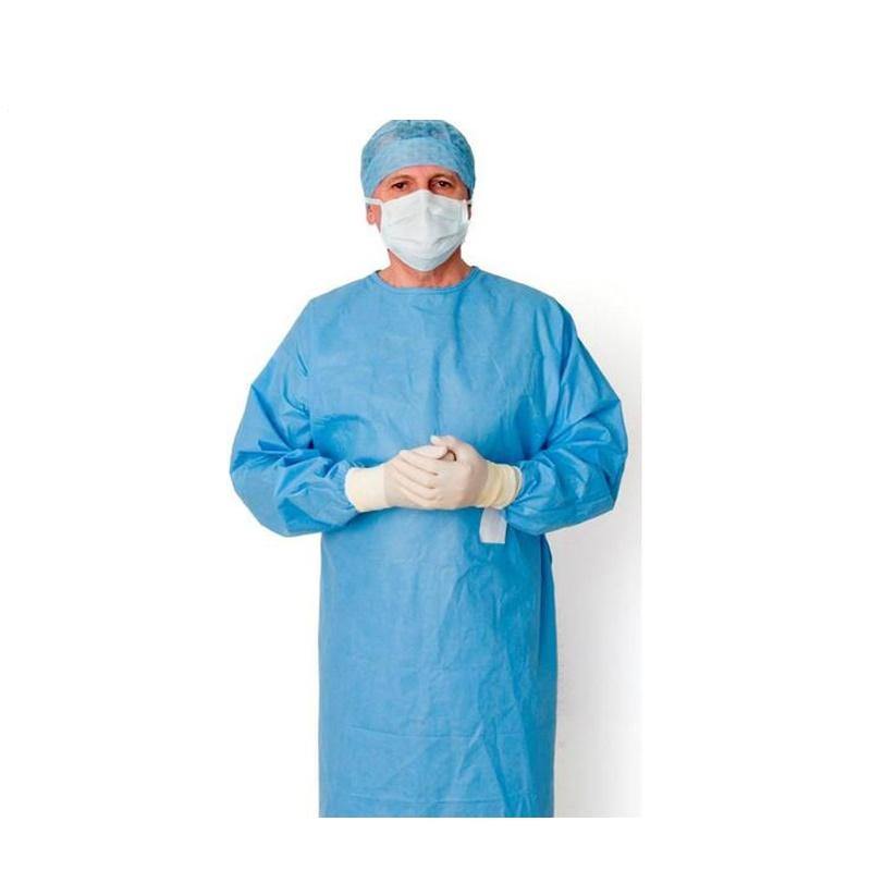 disposable surgical reinforced medical gown