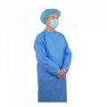 disposable surgical reinforced medical gown  3