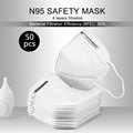 4-ply Anti-Virus KF94 FFP2 N95 Medical Respirator Face Mask with FDA CE ISO13485
