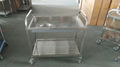 stainless steel kitchen trolley cart  1