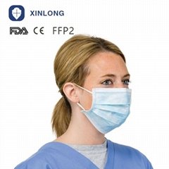 Factory direct sales 3ply surgical face mask Disposable facemask products mask