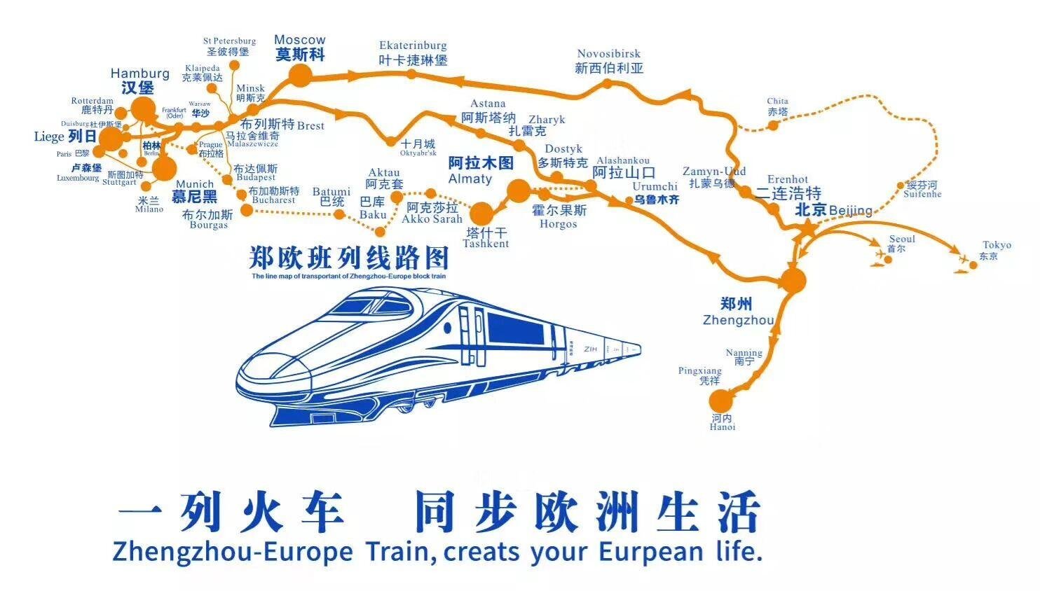 China-Europe International Railway Transport The Belt & Road 2