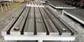 cast iron floor bed plate base platform for CNC machine centre