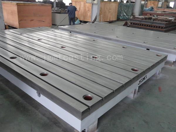 hot sellling GG25 working tables t-slots floor plates for turning machine 3