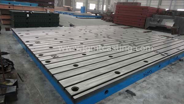 hot sellling GG25 working tables t-slots floor plates for turning machine 5
