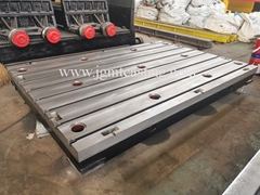 cast iron rivet welding plate assembly platform for milling machine