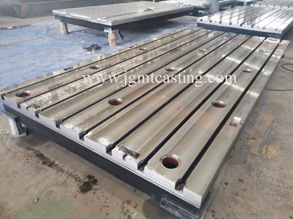 cast iron rivet welding plate assembly platform for milling machine 3