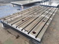 cast iron rivet welding plate assembly platform for milling machine