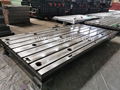 cast iron rivet welding plate assembly platform for milling machine
