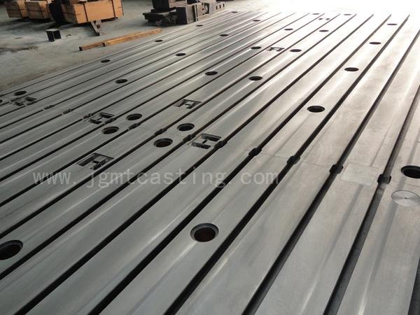 Gray cast iron HT250 marking plates testing platform for CNC machine centre 3
