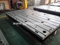 Gray cast iron HT250 T-slots base plates