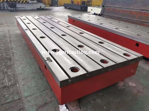 Gray cast iron HT250 clamping platform surface bed plate for milling machine 3
