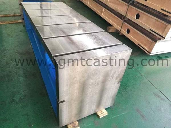 professional cast iron angle plates T-slots bent table for measuring  5