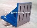 Gray cast iron HT250 bent plates measuring tables for CNC centre