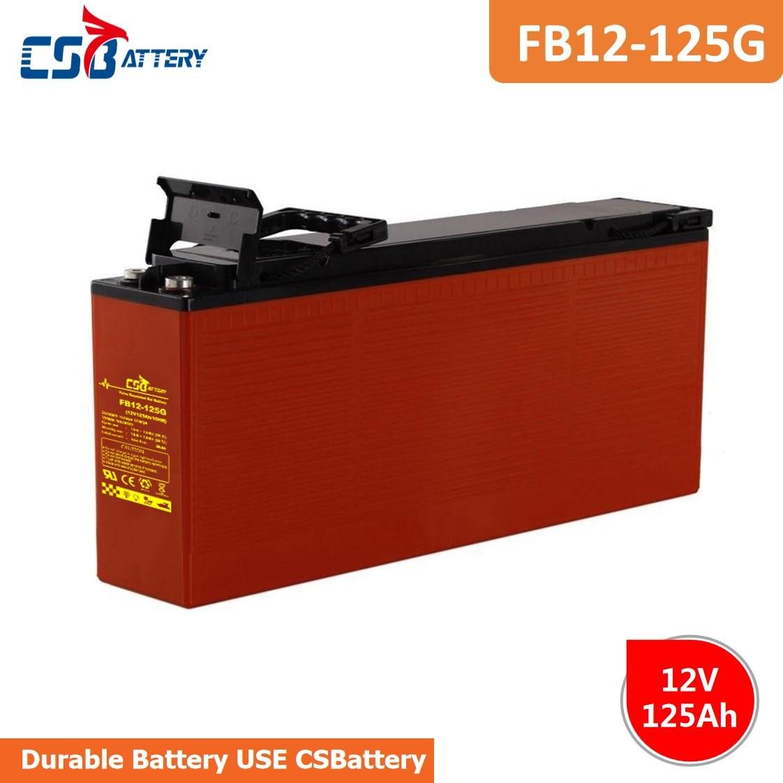 Csbattery 12V105ah Slim Telecom Battery Racks Gel Battery  2