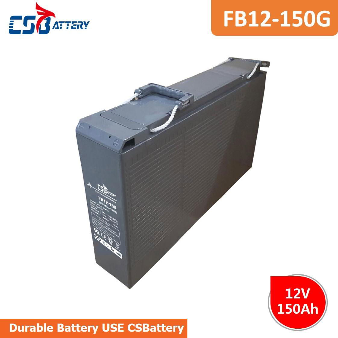 Csbattery 12V105ah Slim Telecom Battery Racks Gel Battery  4