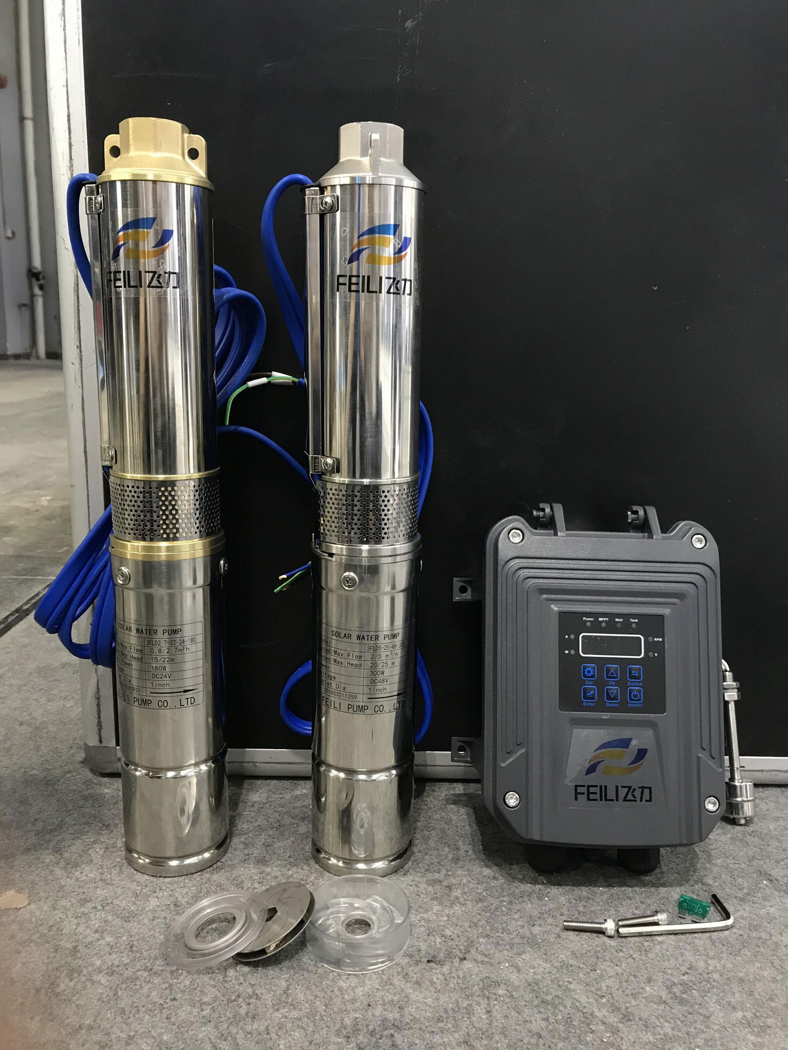 solar borehole submersible pump full set solar powered water pump