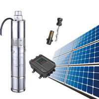 submersible dc brushless solar screw water pump for irrigation