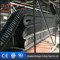 Corrugated sidewall conveyor belt with sidewall and cleats 2