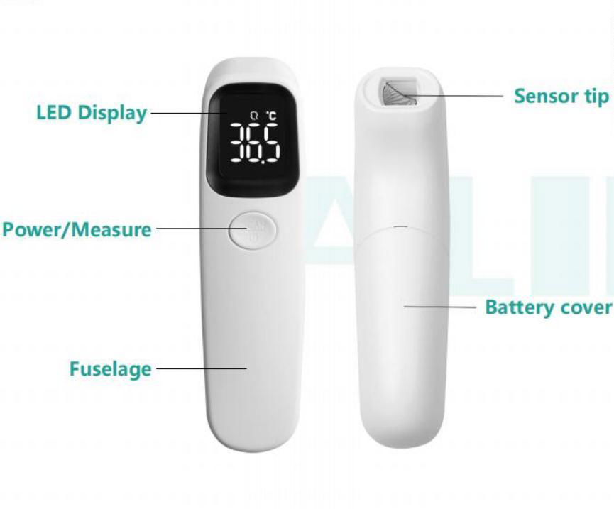 Infrared body thermometer  2