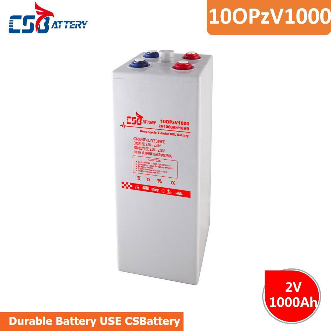 2V1000ah OPzV Tubular GEL Free Maintenance Battery
