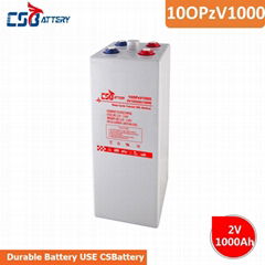 2V1000ah OPzV Tubular GEL Free Maintenance Battery