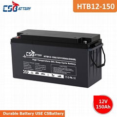 High temperature Long Life Deep Cycle 12V150ah  GEL Battery