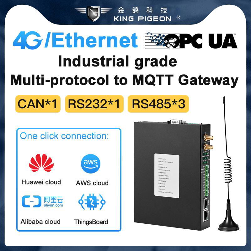 多功能蜂窝网络工业 PLC 转 BACnet/IP 物联网网关