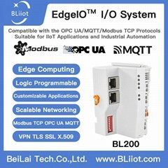  Dual Network Port OPCUA I/O Coupler Distributed IO Module