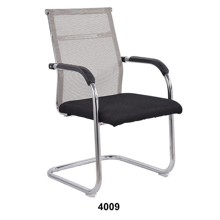 office mesh visitor  chair  with sled base 3