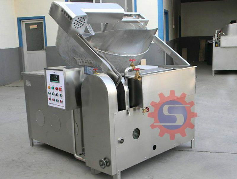 Industrial electric fryer  Electric convery fryer(Electric conveyor fryer) 4