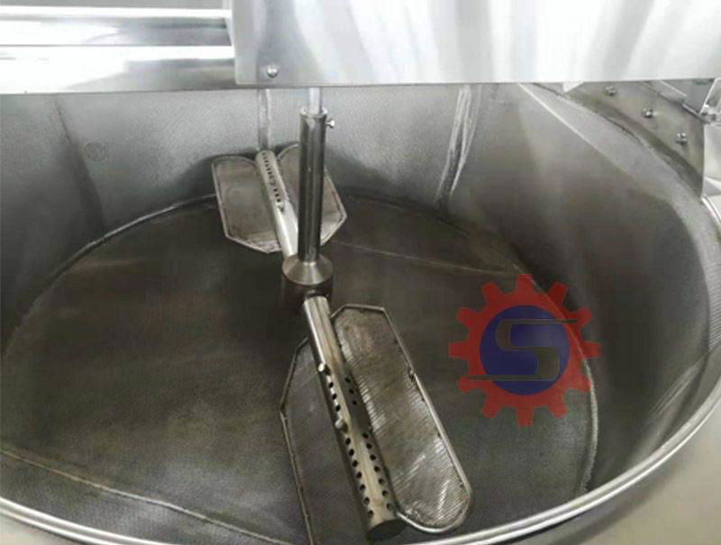 Industrial electric fryer  Electric convery fryer(Electric conveyor fryer) 5