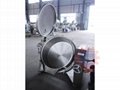 Gas jacketed boiling pot   industrial steam kettle   jacketed kettle price