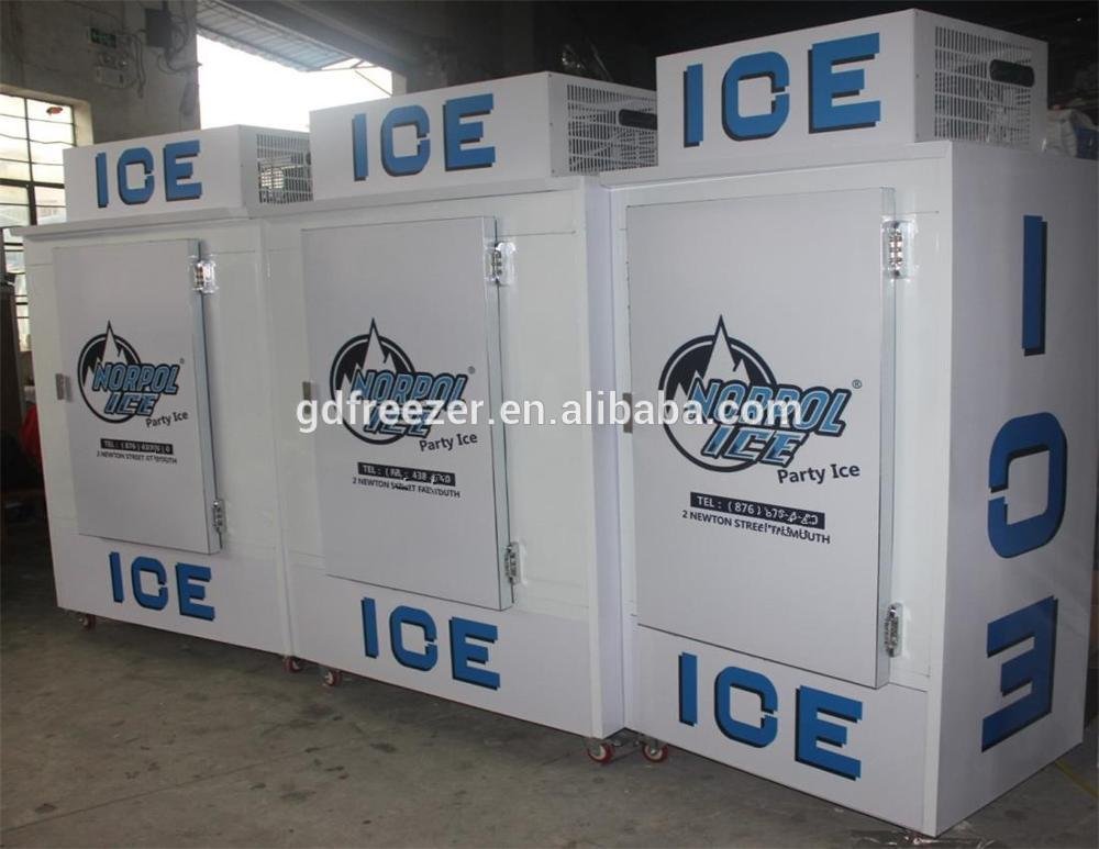 China Factory Bagged ice storage bin Ice merchandiser 2