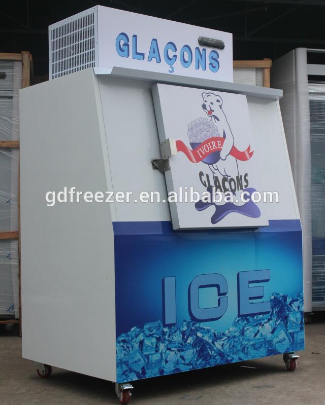 China Factory Bagged ice storage bin Ice merchandiser 4