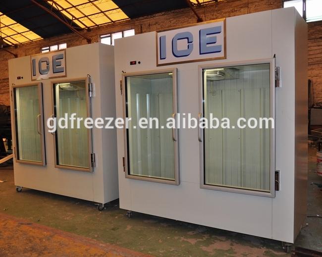 China Factory Bagged ice storage bin Ice merchandiser 5