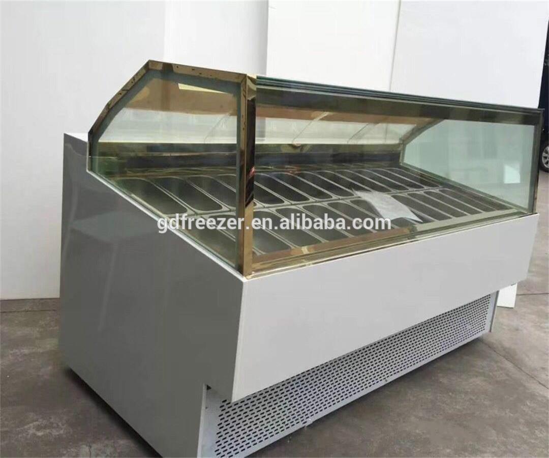 China Factory Price Popsicle Gelato Ice cream display freezer with CE  2