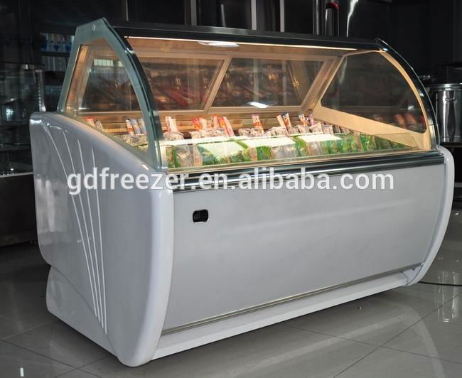 China Factory Price Popsicle Gelato Ice cream display freezer with CE  4