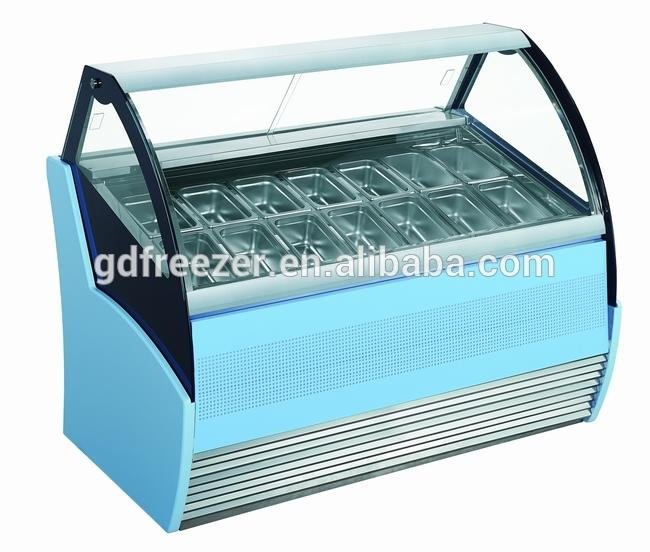 China Factory Price Popsicle Gelato Ice cream display freezer with CE  5