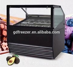 China Factory Price Popsicle Gelato Ice cream display freezer with CE