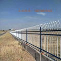 安平廠家供應現貨鋅鋼陽台鐵藝護欄 隔離防護圍欄 5