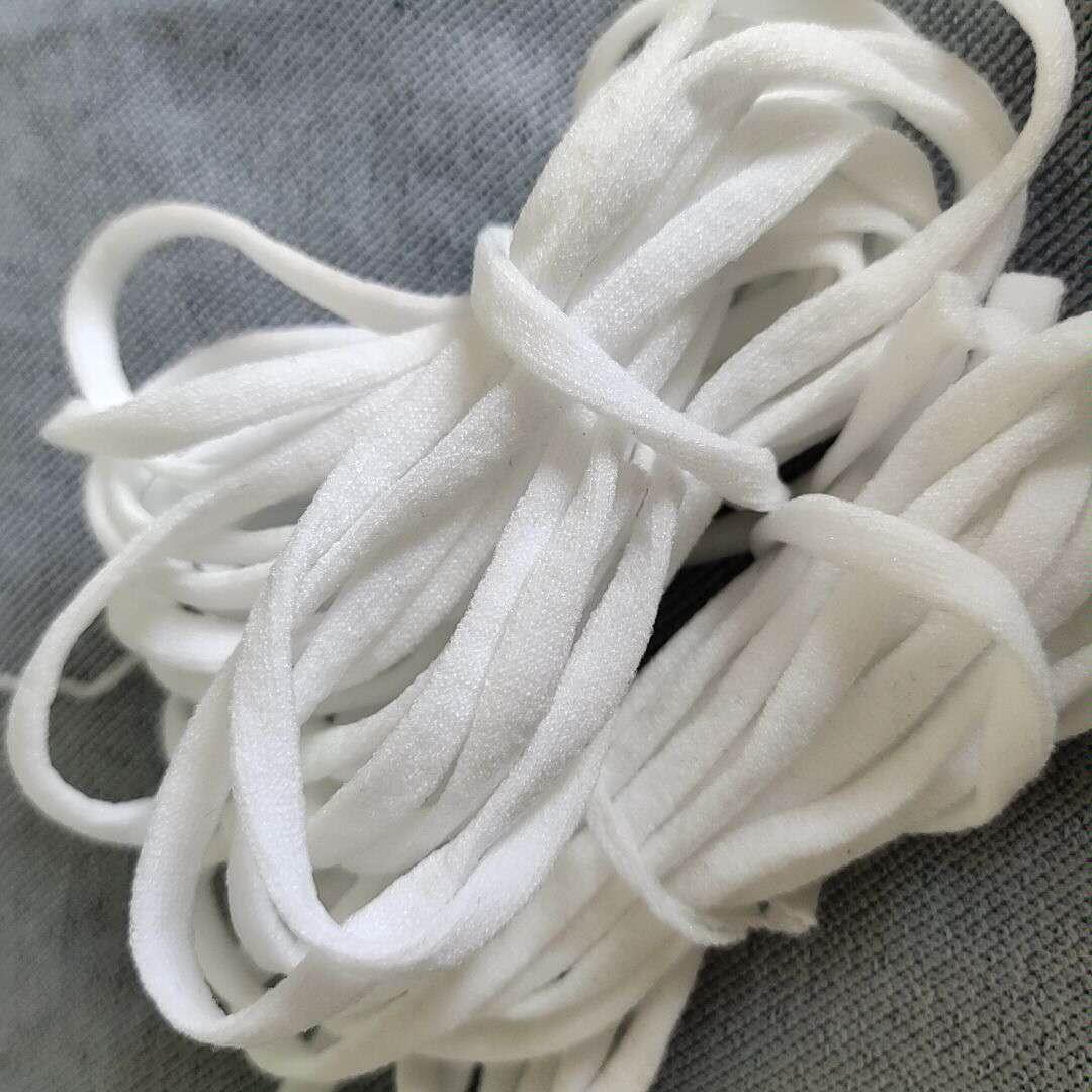 KN95杯状口罩辅料一次性5mm扁挂耳绳 5