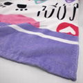 Rpet eco friendly sand free beach towels with your design and logo