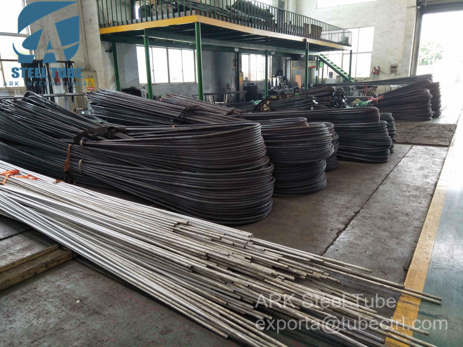 ASTM A213 T11 U shape Seamless Alloy Steel Tube Heat Exchanger Tubing 5