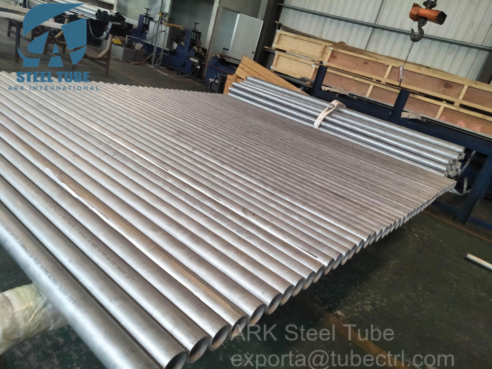 ASME SA268 TP446 TP409 400 Series Stainless Steel Seamless Pipe 4